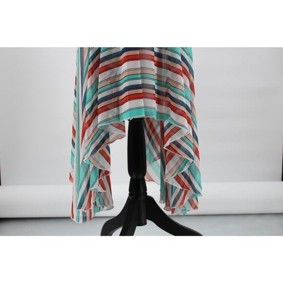 Liberty Love Dress Lace Bodice Handkerchief Hem Tank Flowy Fairy Cottagecore S - Picture 3 of 11